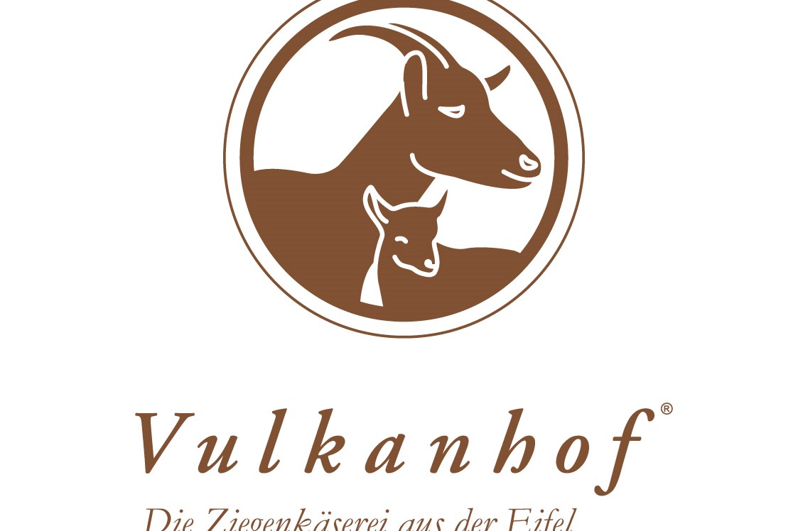 Hofladen: Logo - Vulkanhof Ziegenkäserei
