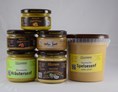 Hofladen: Produkte kleine Auswahl Senf - Essig Schneider