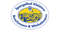 regionale Produkte - Aufstriche und Pasten: Senf - Werder (Havel) - Logo Spargelhof Klaistow - Buschmann & Winkelmann  - Spargel– und Erlebnishof Klaistow