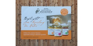 regionale Produkte - Honig und Honigprodukte - Wüstenrot - Honigmanufaktur Spatzenhof